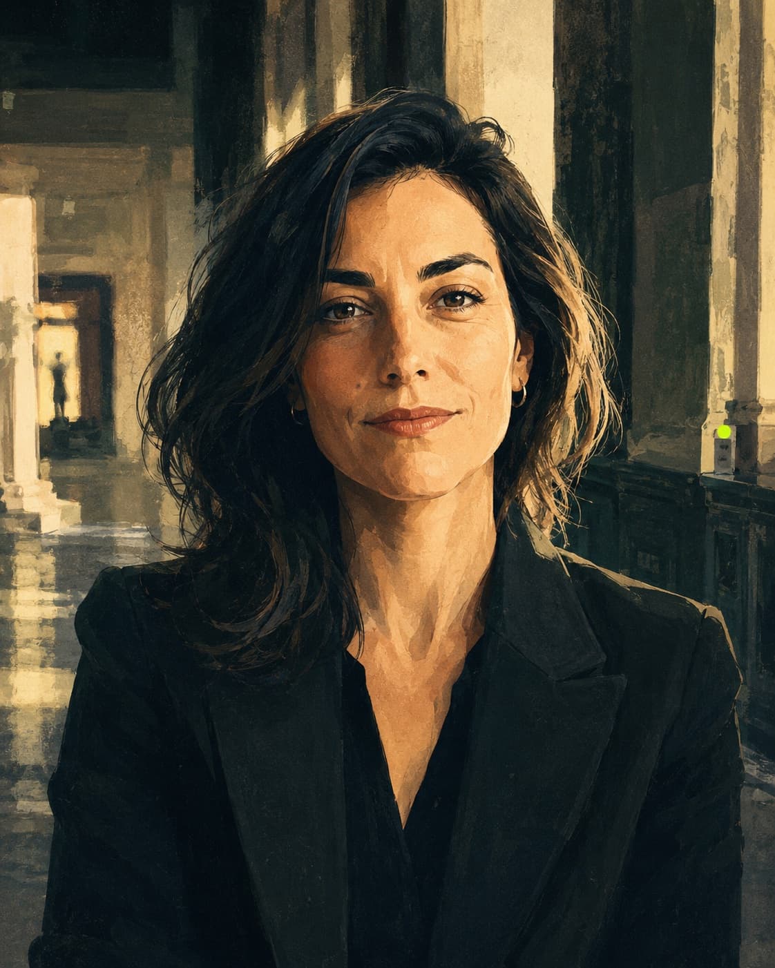 Retrato de Nadia